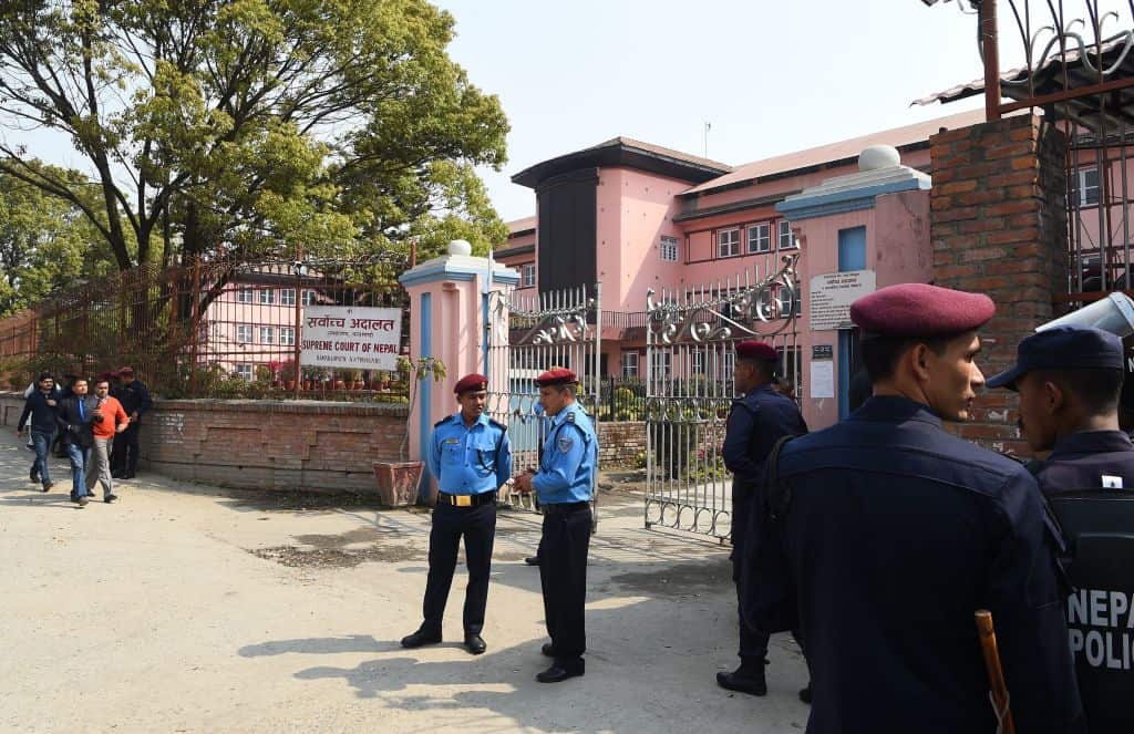 Supreme Court of Nepal in Kathmandu.