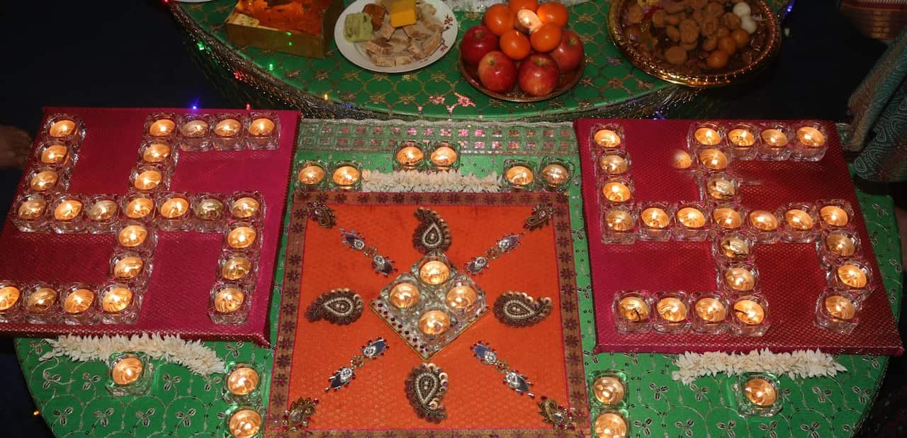 The Swastika or Hakenkreuz used to represent Nazi forces is strikingly similar to the one practised in the Hindu religion.