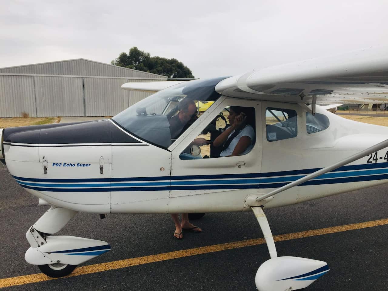 Sweta practised for almost 150 hours before appearing in the license test.