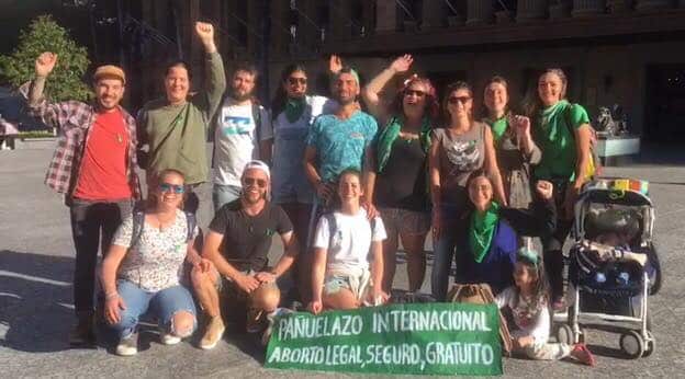 Pañuelazo en Brisbane