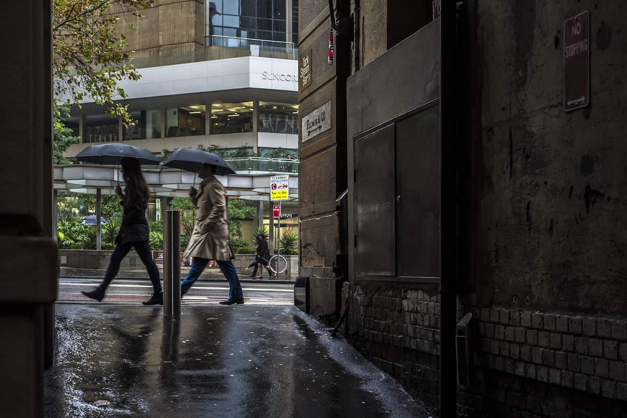 Rainy day in Sydney