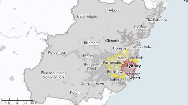 Worst suburbs in Australia for Public Transportation.