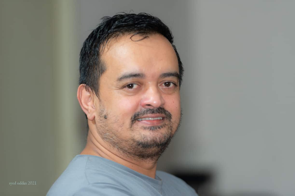 Amateur Astrophotographer Mr. Syed Uddin is an accountant by profession. 