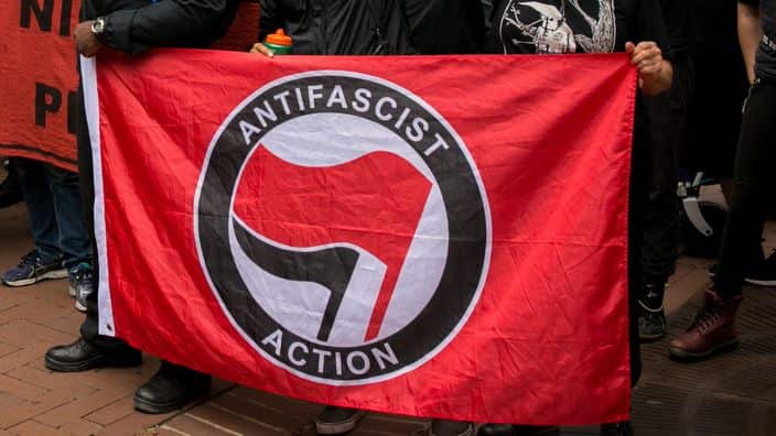 Antifa flag