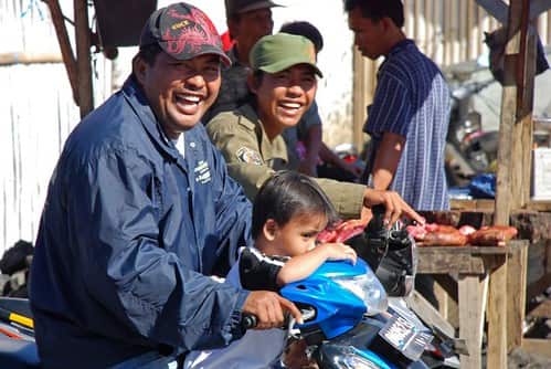 The smiling people of Manado.