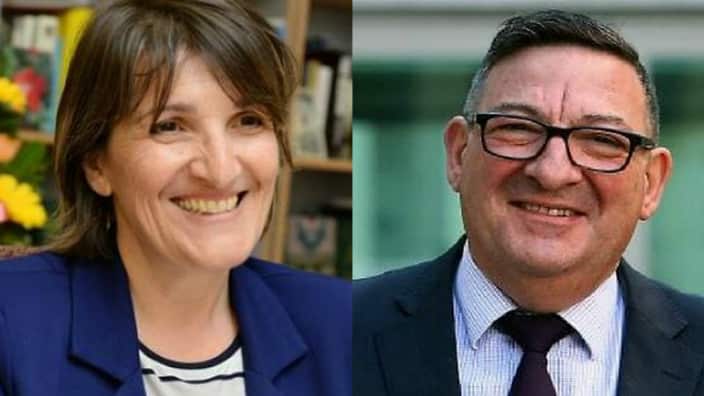 Maria Vamvakinou and Steve Georganas 