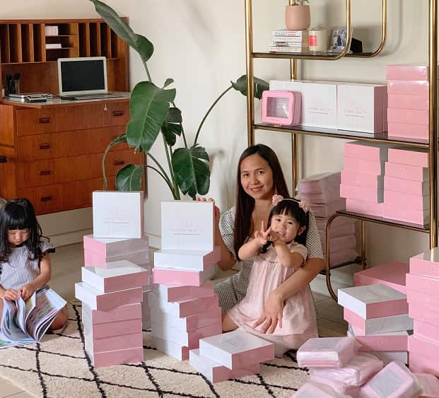Syrene Corpuz launched her beauty care business 'Junior Skin Co.'