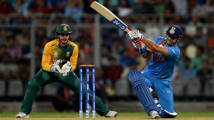 T20 Suresh Raina  by getty