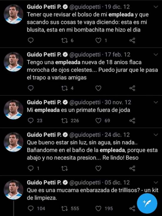 Tweets de Guido Petti