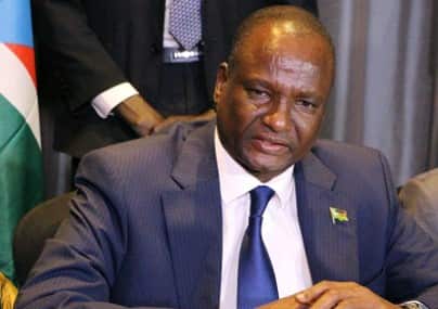 South Sudanese Vice President Taban Deng Gai 