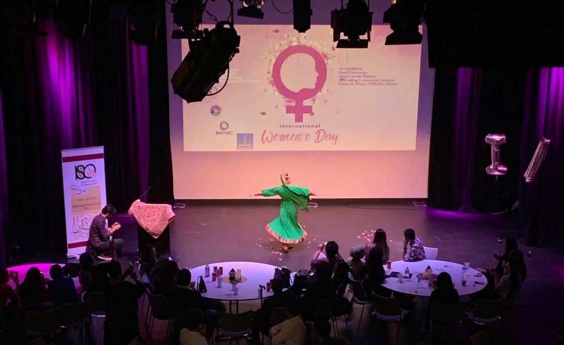 Tamy Jafari seen dancing