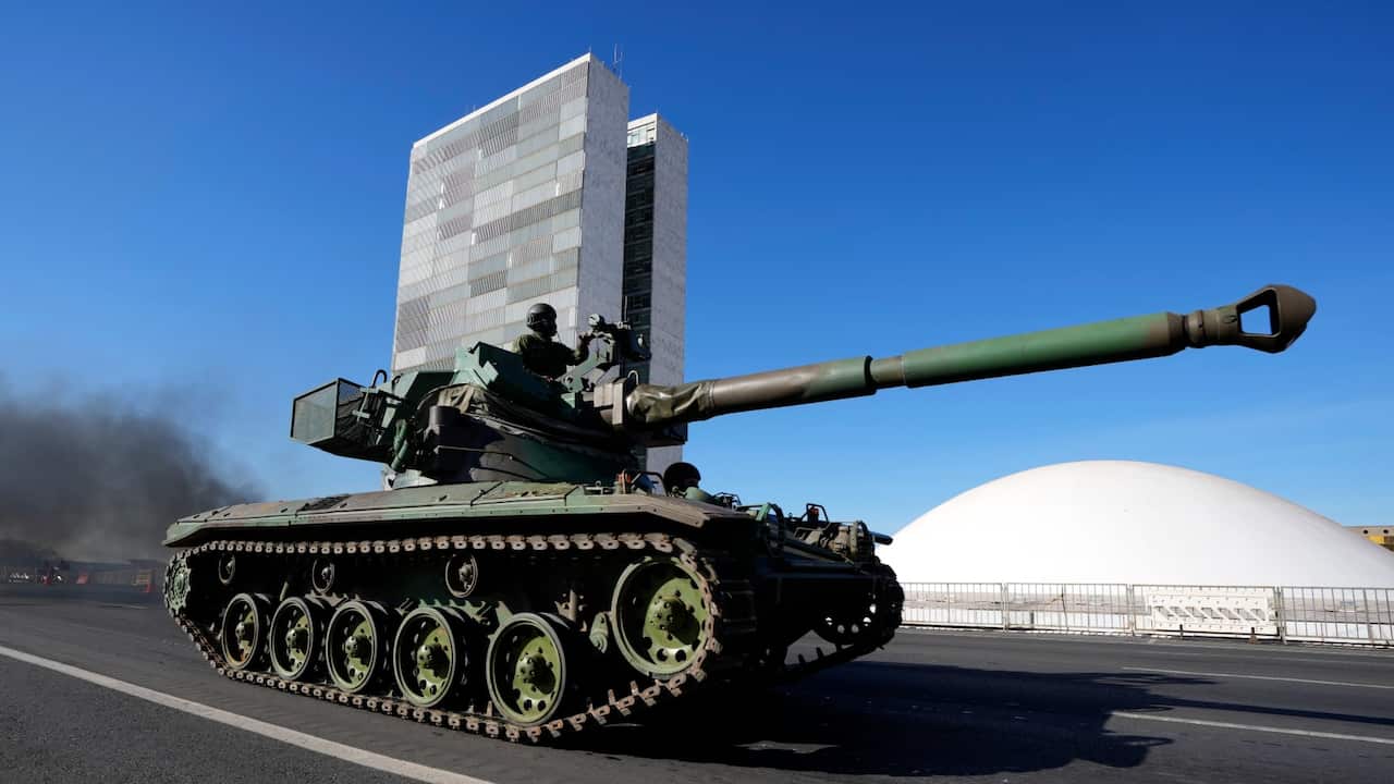Tanque militar Esplanada Ministérios