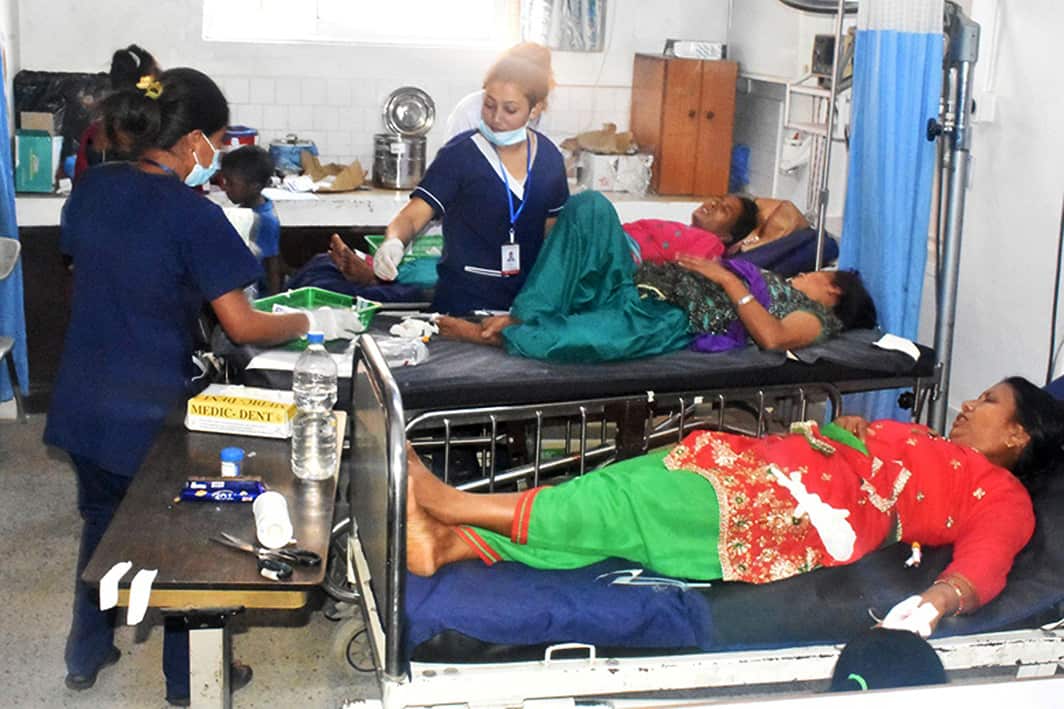 Four hundred women had food poisoning during Teej celebration in Kavre.