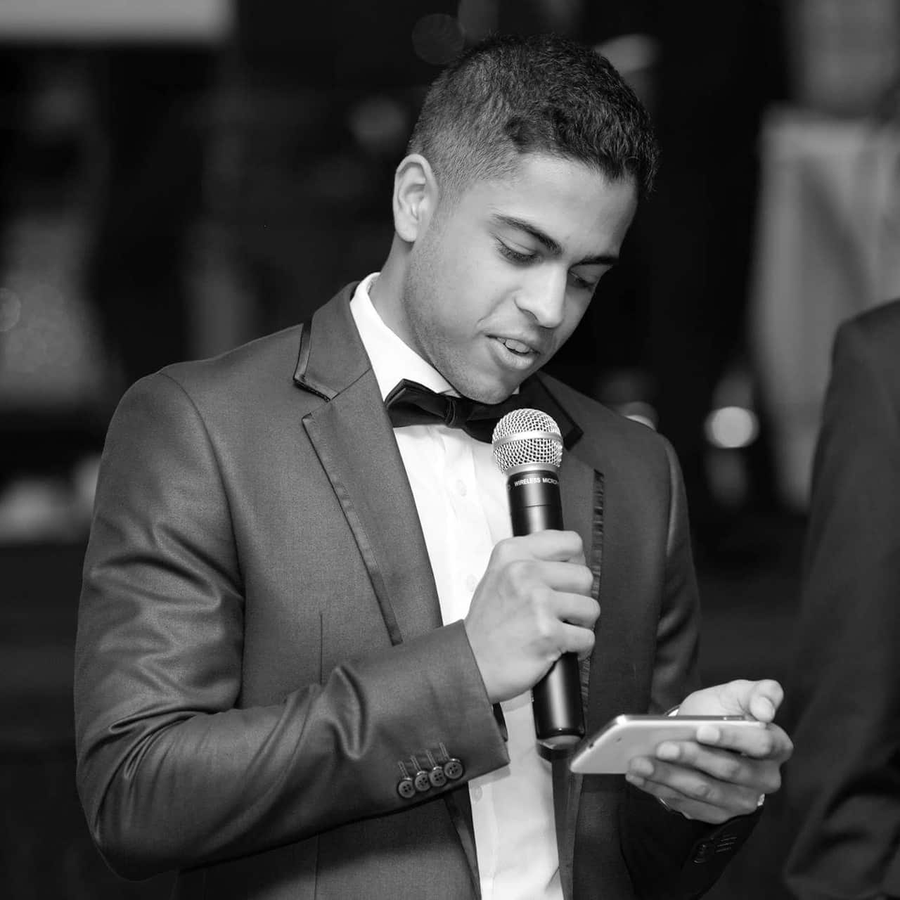 Tej while celebrating his 21st birthday with his family and friends last year