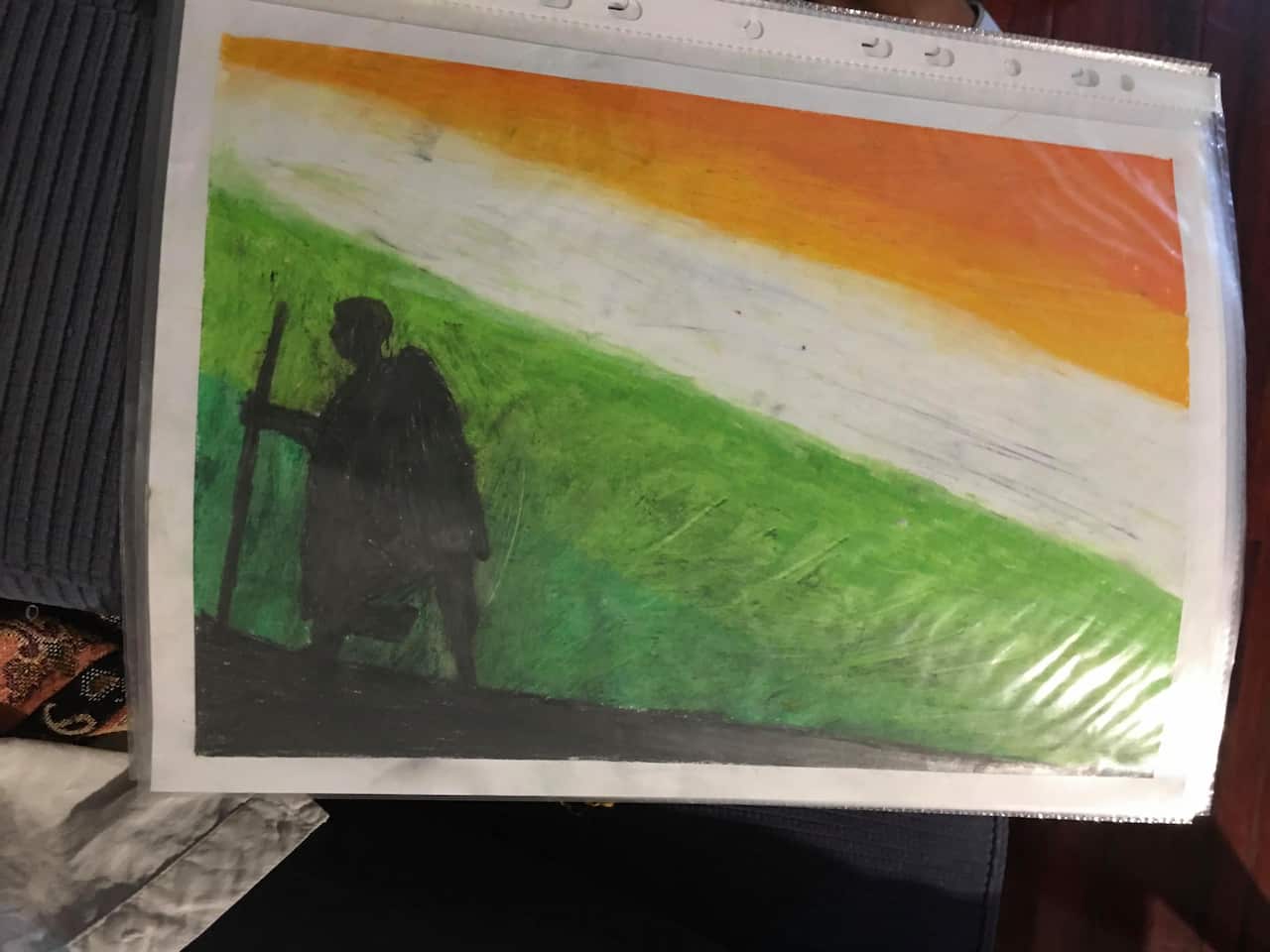 Painting by Tejas Dev
