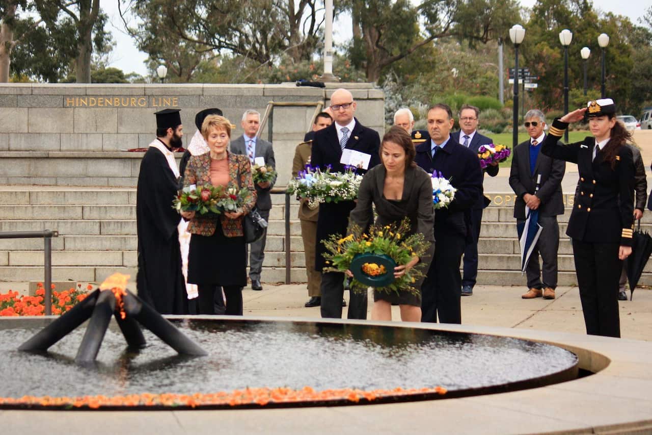 Τελετή για την Μάχη της Κρήτης και την Γενοκτονία των ελλήνων του Πόντου.