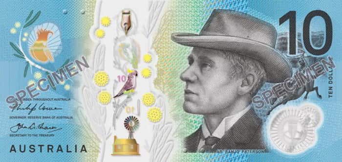 new $10 note