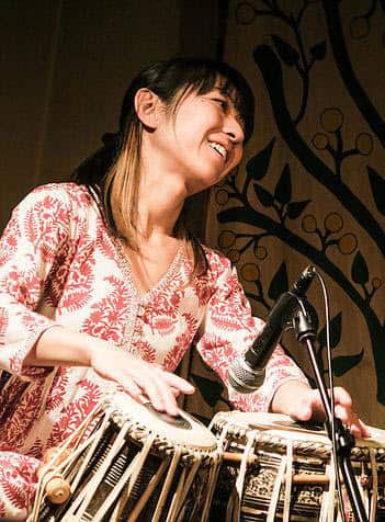 Ayako Ikeda Tabla player