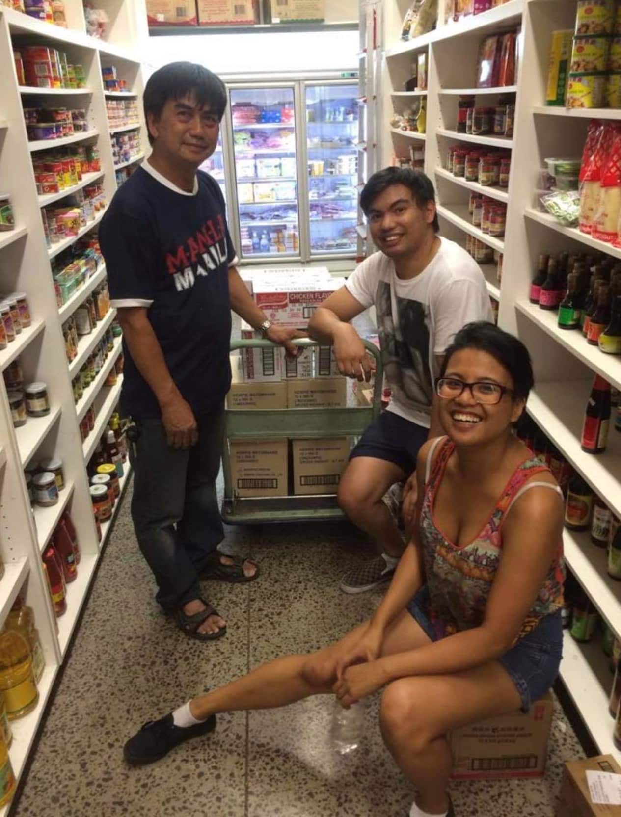 Teody and Emma Francico, Canberra, sari-sari store