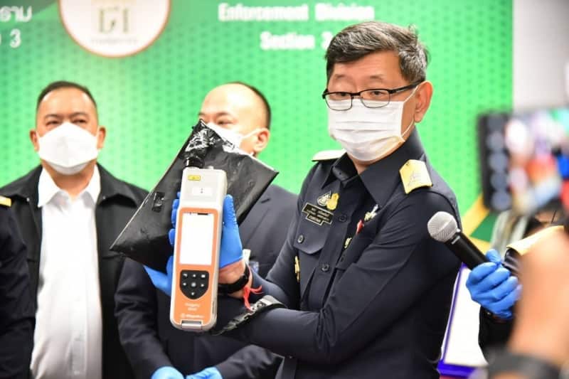 Brasileiros presos com cocaina na Tailandia