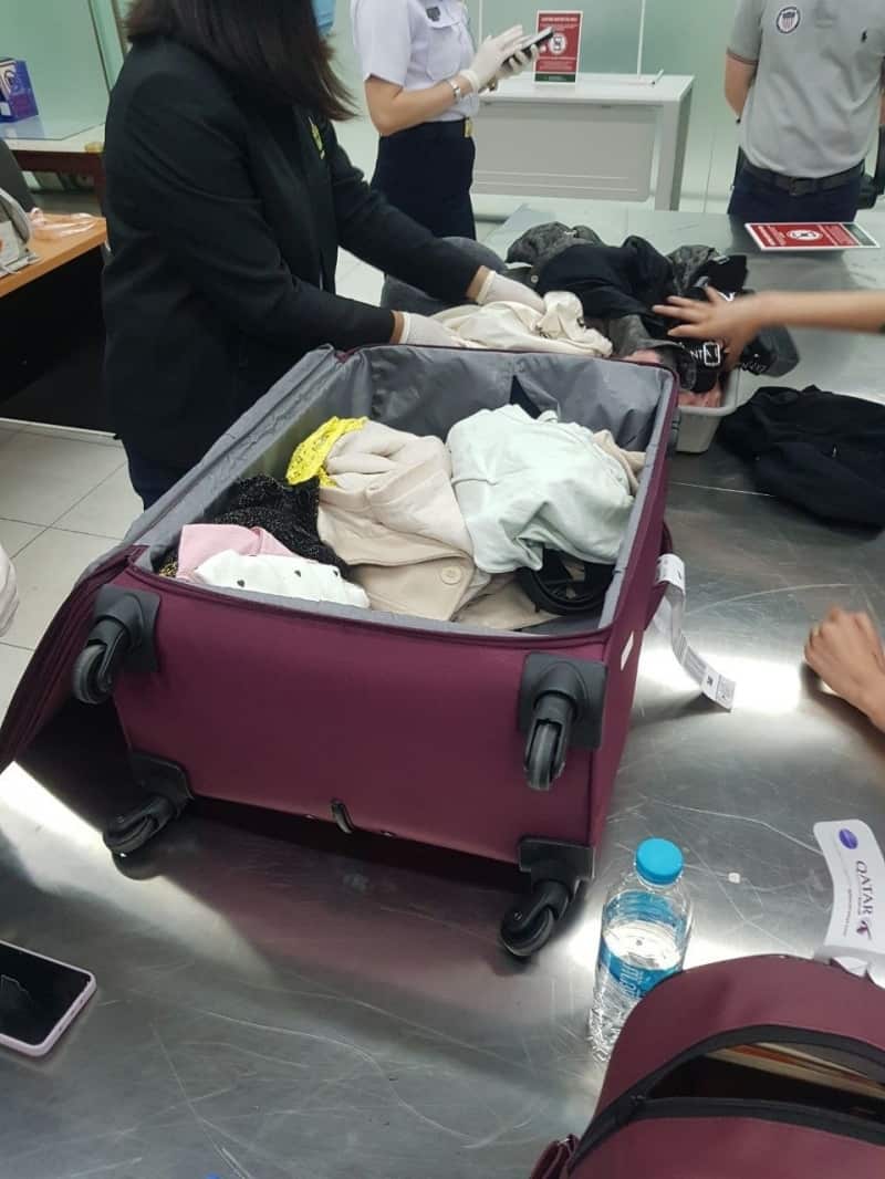 Brasileiros presos com cocaina na Tailandia