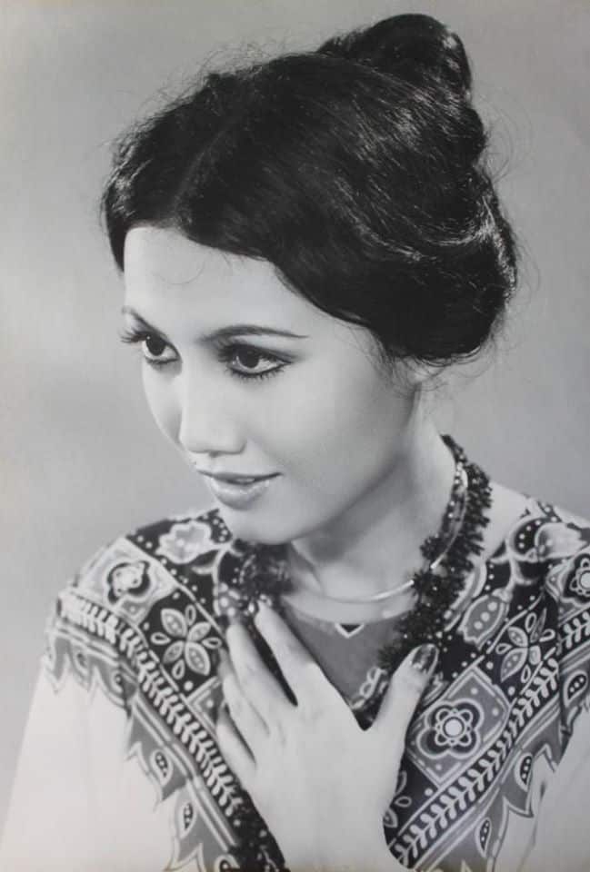 Thanh Lan do nhiếp ảnh gia Đinh Tiến Mậu chụp trước 1975 ở Sài Gòn