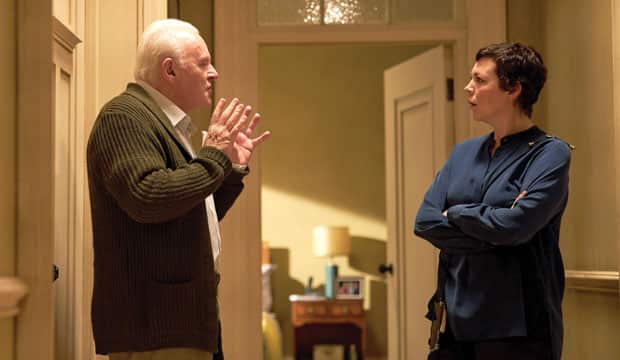 Olivia Colman and Anthony Hopkins in The Father (2020)