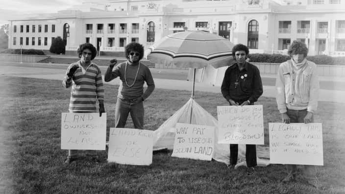 The Aboriginal Tent Embassy is established on 26 January 1972