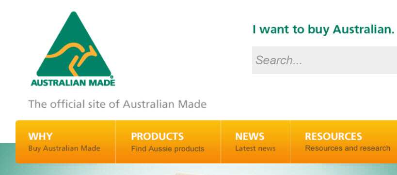 the Australian Made logo