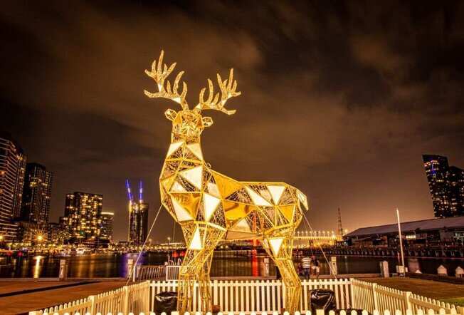 Docklands Giant Reindeer
