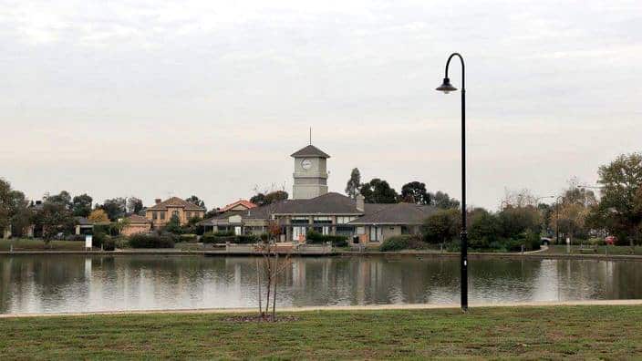 The Lake in Caroline Springs