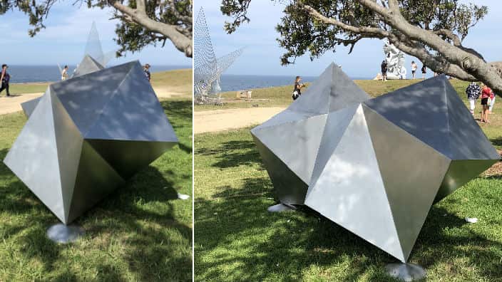 Escultura "The Thing" en Sculpture by the Sea