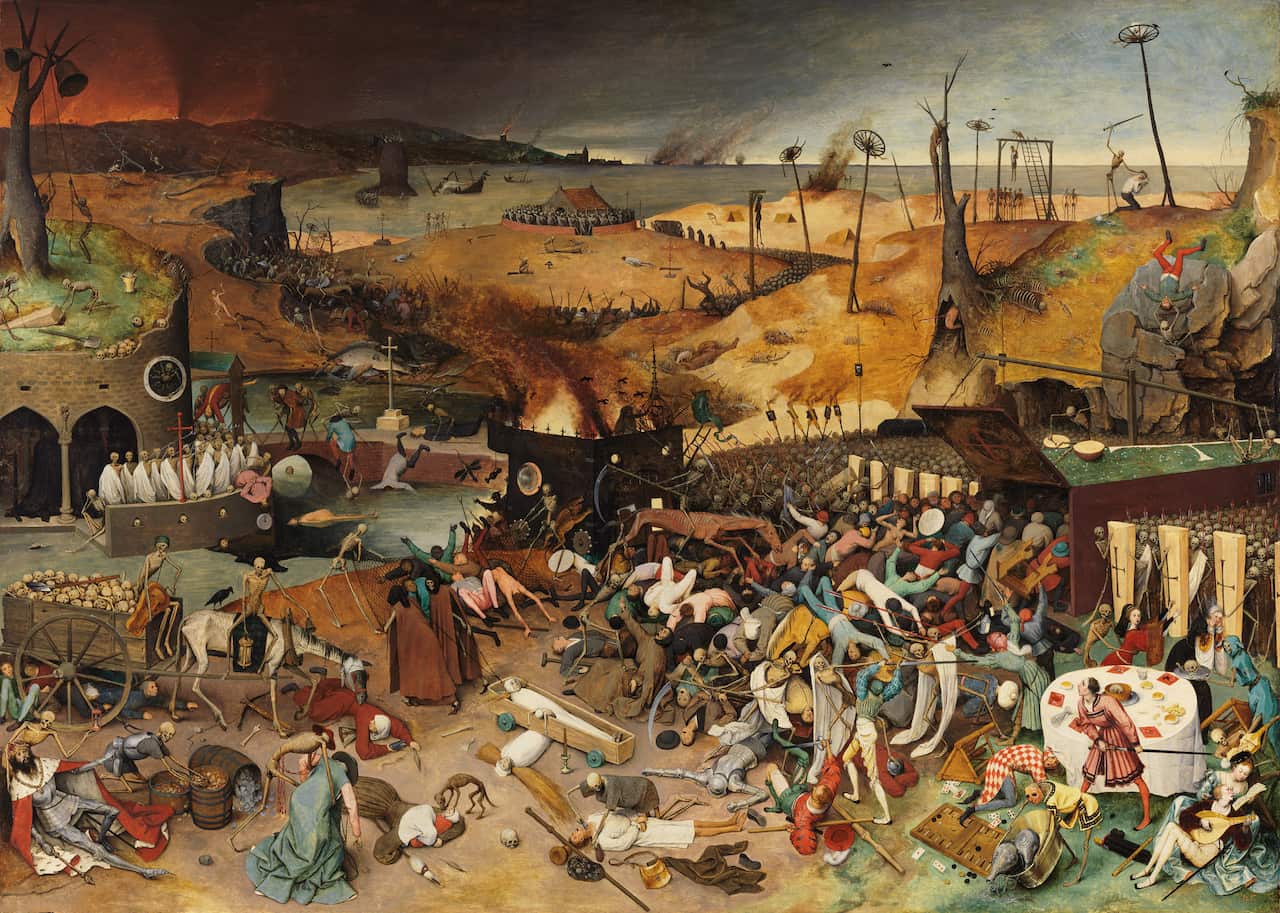 El triunfo de la muerte, de Pieter Bruegel "el viejo".