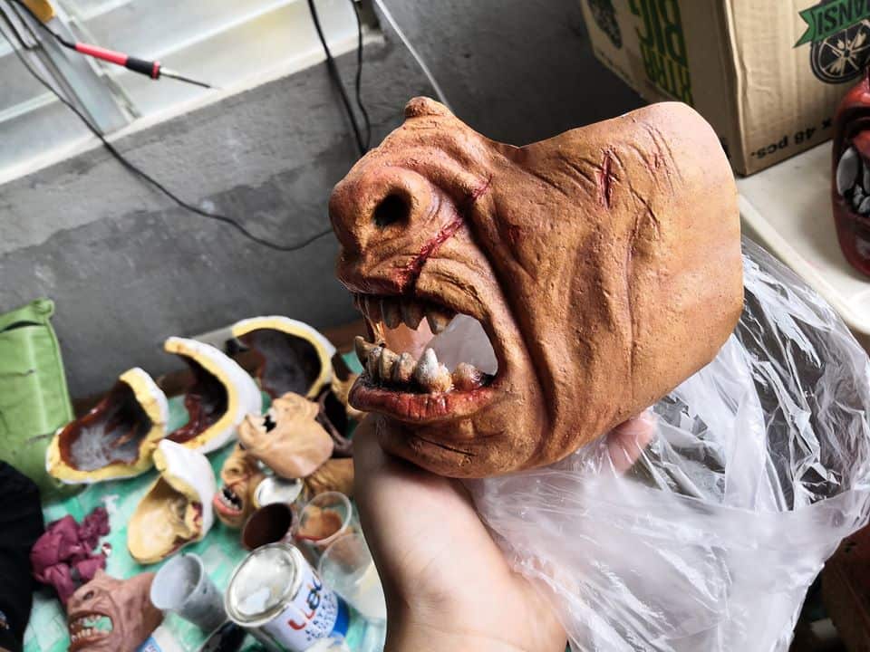 rene abelardo, scary masks, joker mask, 3d masks