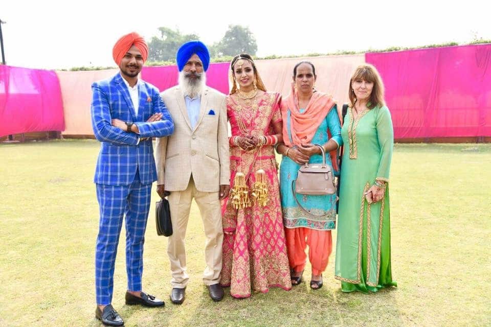 At Simran's sister's wedding in Punjab