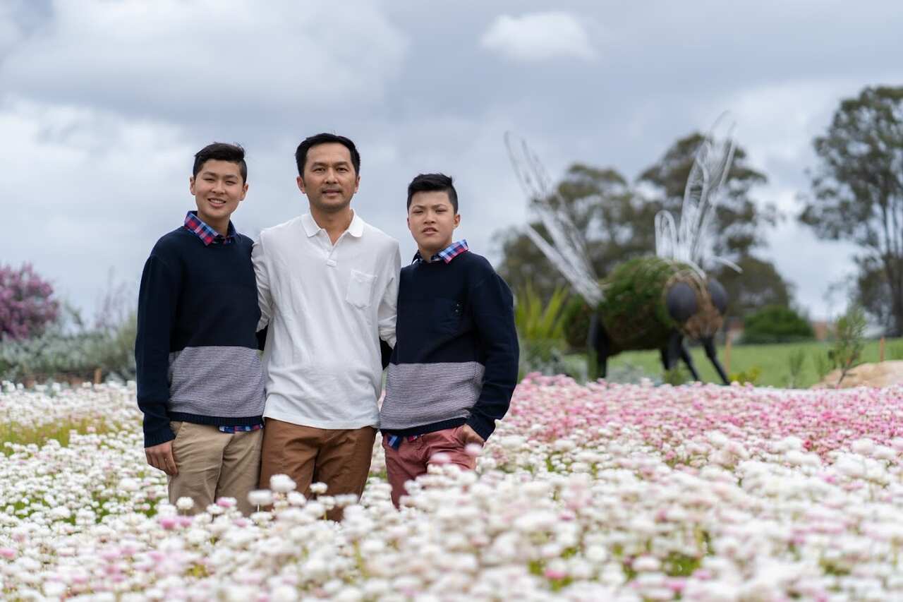 "Phải có tình yêu thương, khi mình có tình yêu, sống hạnh phúc thì tình cảm đó mới lan tỏa tới các con và những người xung quanh".