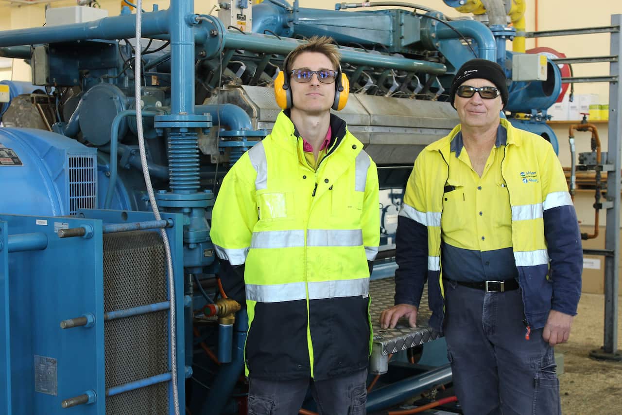 Three Jenbacher J316 engines generate electricity and heat from biogas production, which was recently boosted by the addition of expired beer