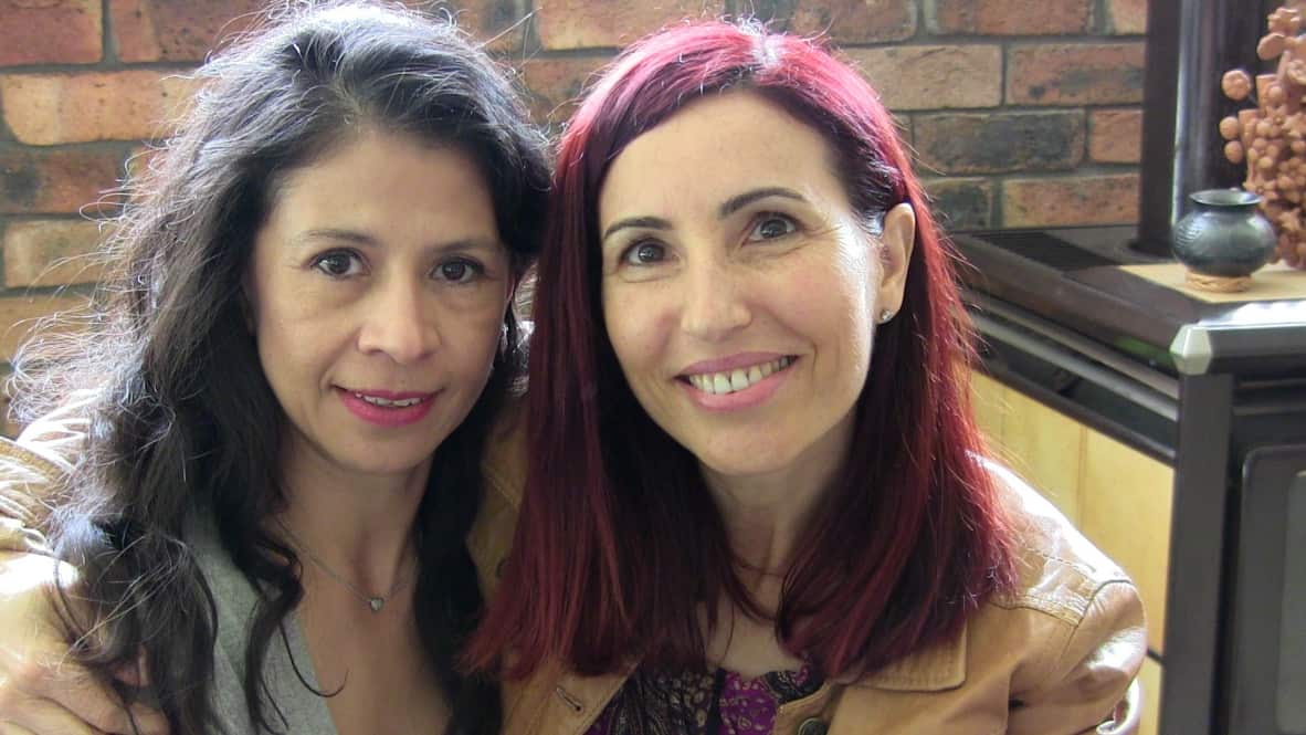Irma Enríquez y Pilar López