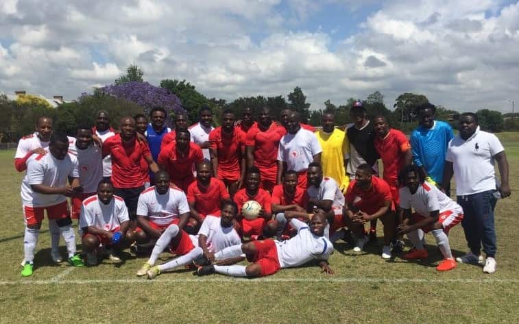 Cameroon soccer team Sydney