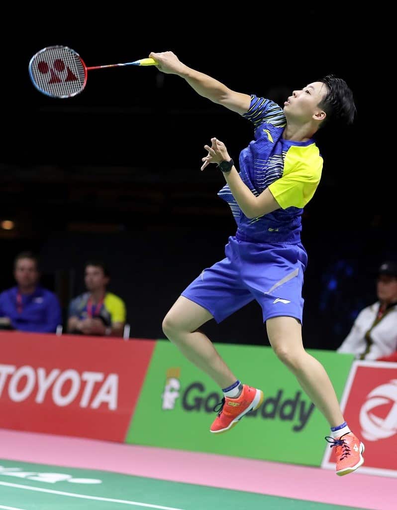 台湾出生的奥运羽毛球选手陈煊渝（Hsuan-Yu Chen）