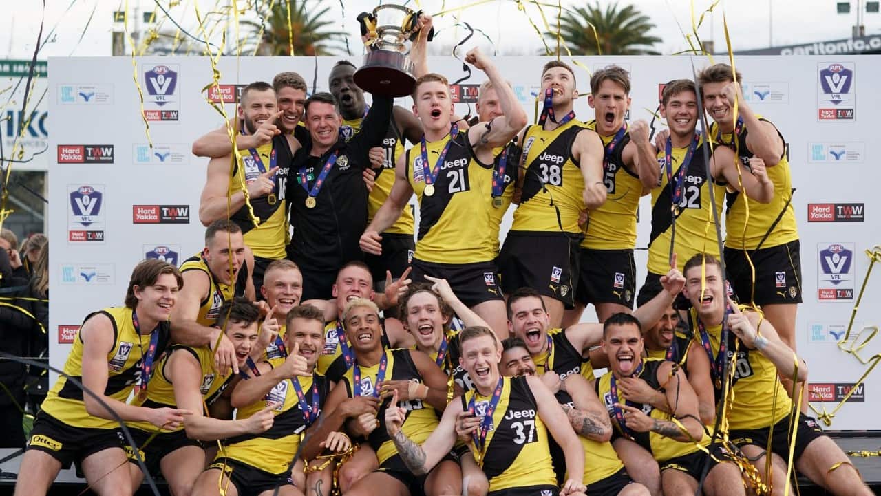 Due anni fa i Richmond Tigers (fondati nel 1885) hanno vinto l’11mo titolo della loro storia, interrompendo un digiuno che durava dal 1980