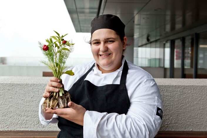 Destiny -Indigenous trainee chef