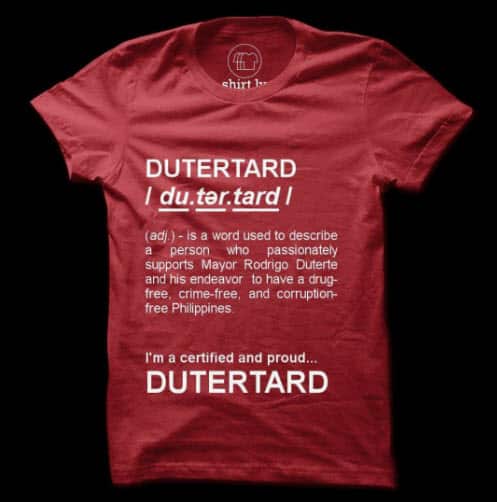 Dutertard shirt