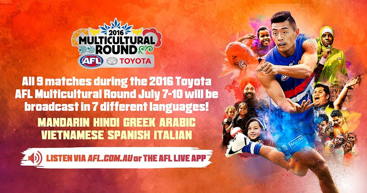 AFL Multicutural Round 2016