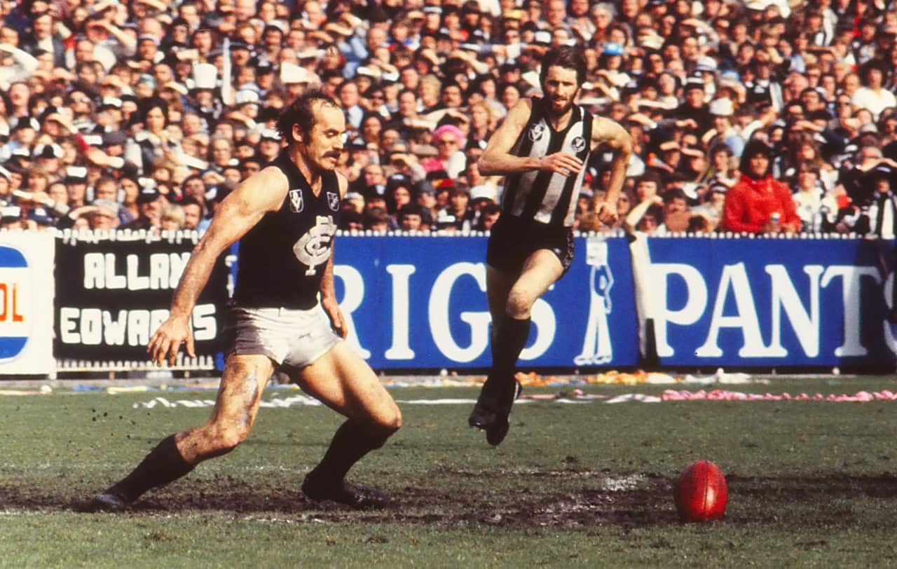 Un'immagine della Grand Final del 1979 tra Carlton e Collingwood