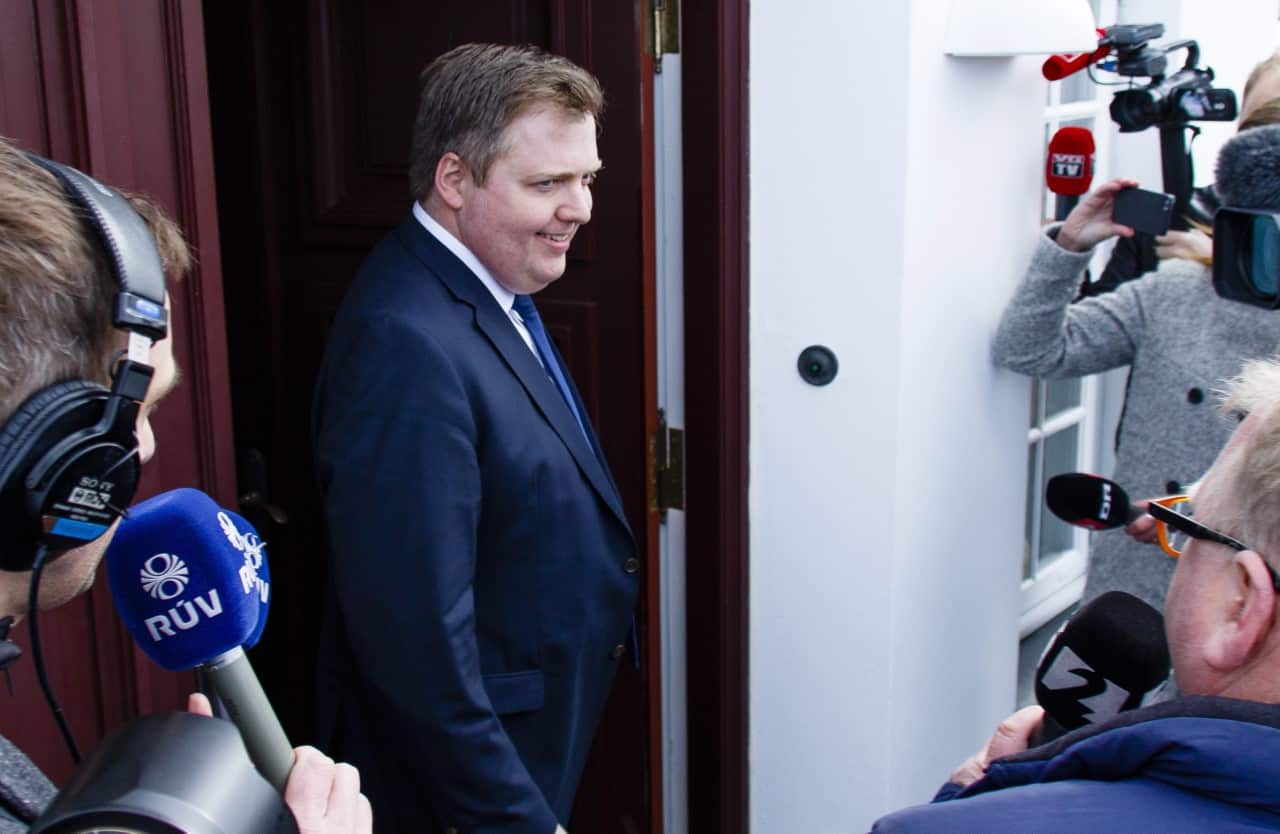 Iceland Prime Minister Sigmundur David Gunnlaugsson