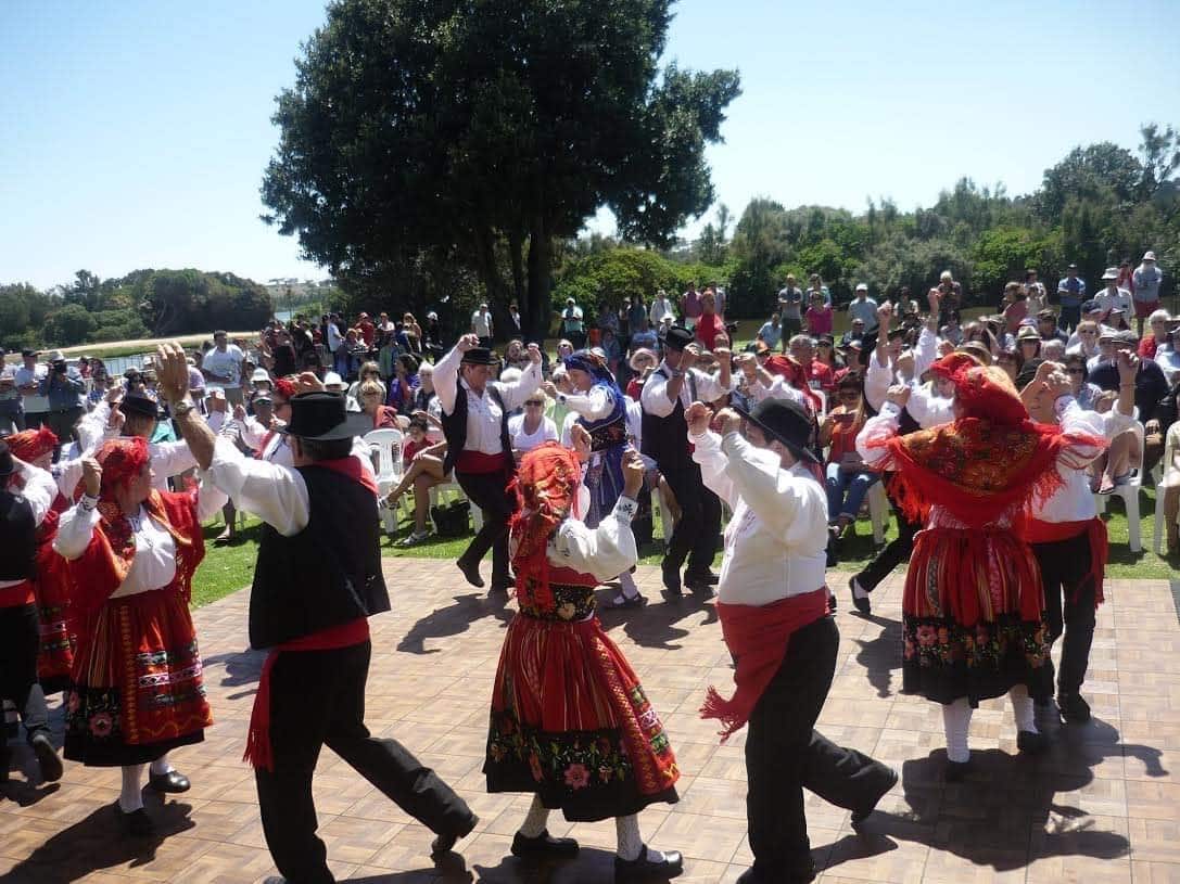 Rancho folclórico português - Seniores da APV, no Festival de Warrnambool