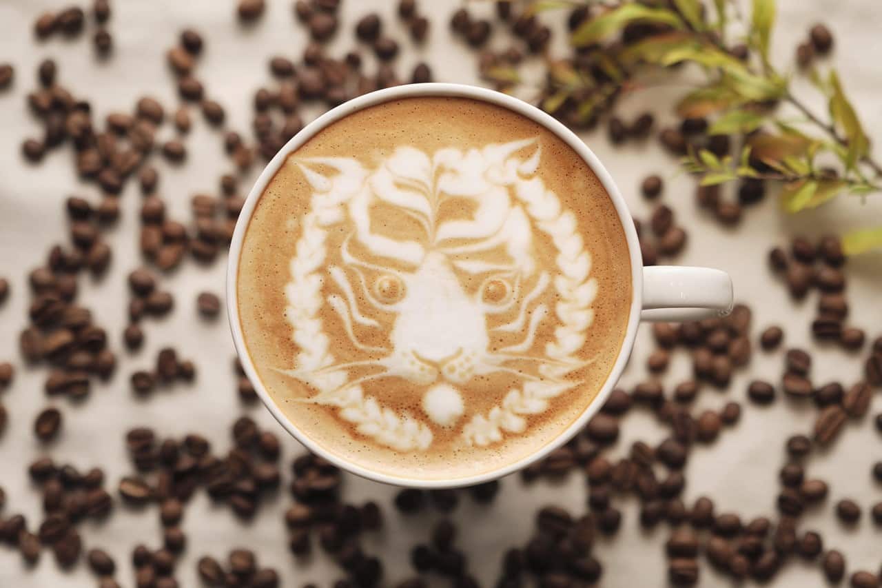 Caleb Cha's Latte Art