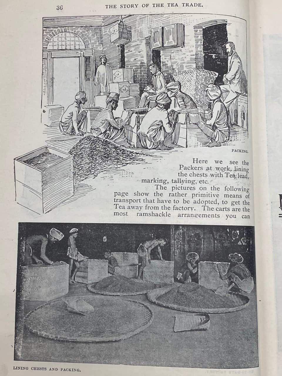 "The story of Tea Trade" was published by James Inglis & Co. to promote tea in Australia. (1901).