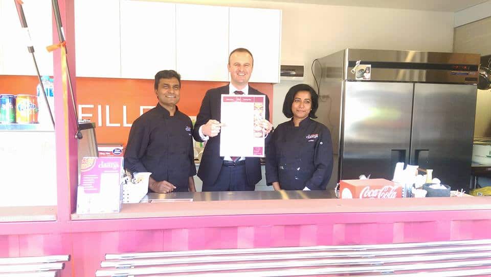 Chef duo Sunita and Sanjay Kumar launched their eatery venture named Daana in 2015.